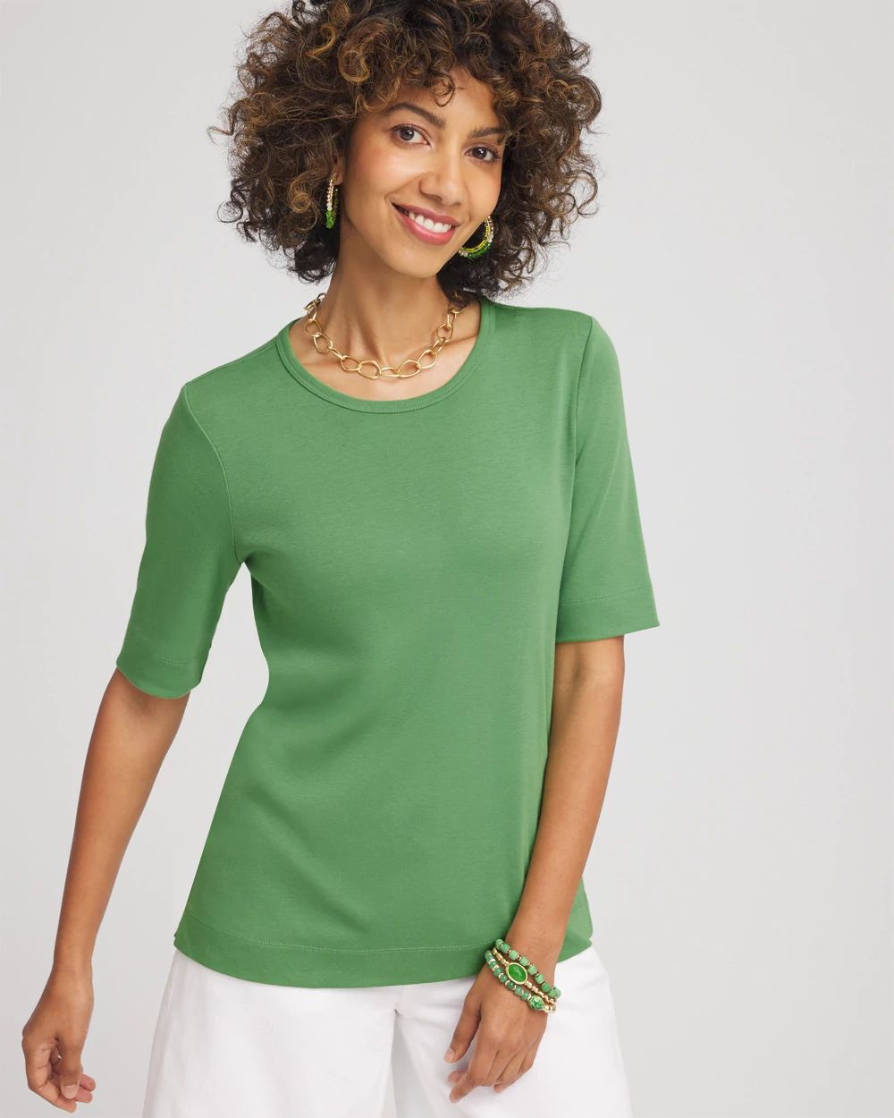 Black Label™ Button Up Cape Hem Top | Chico's